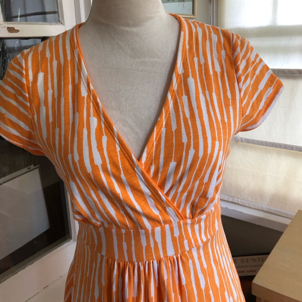 Boden faux-wrap dress